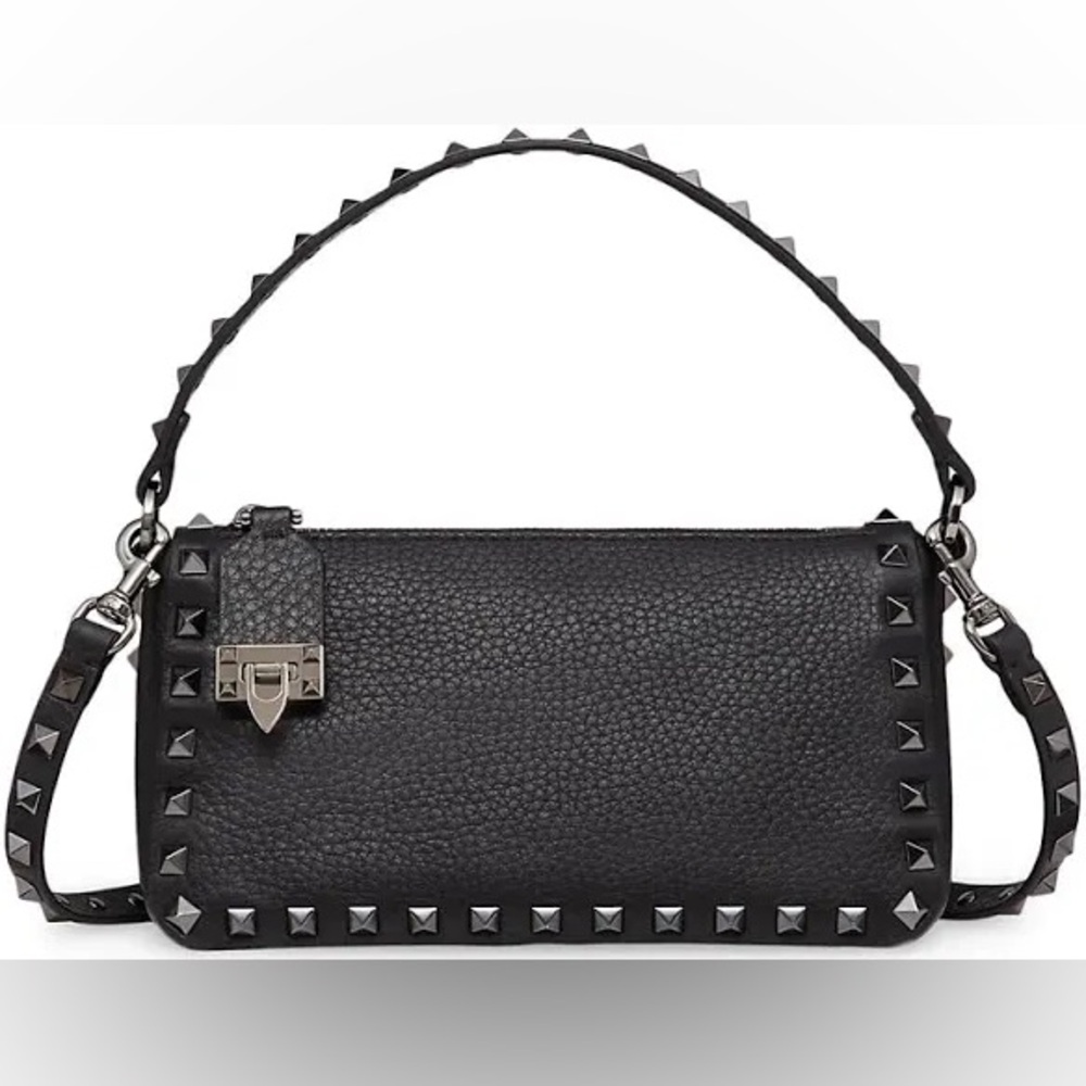 VALENTINO ROCKSTUD cross body bag lether